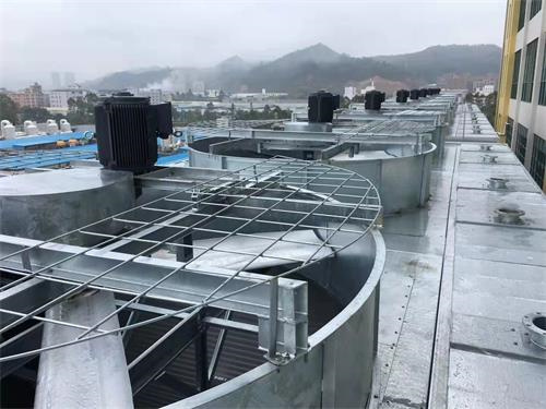 密閉式冷卻塔出現(xiàn)污染的原因,密閉式橫流冷卻塔